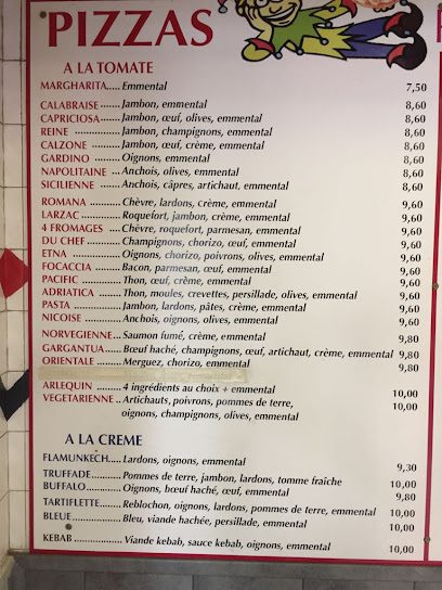 Pizzas à emporter Langeac